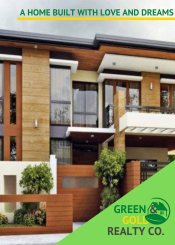 Green Home Photo Real Estate Corporate Flyer
